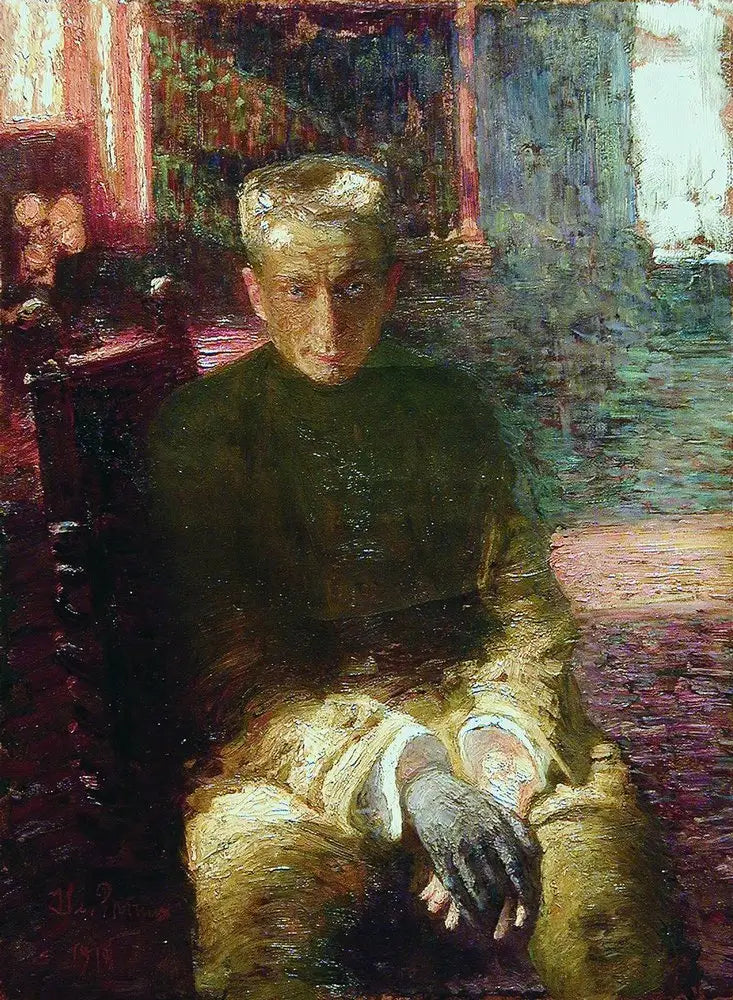 Portrett av Aleksander Kerenskij - Ilya Repin