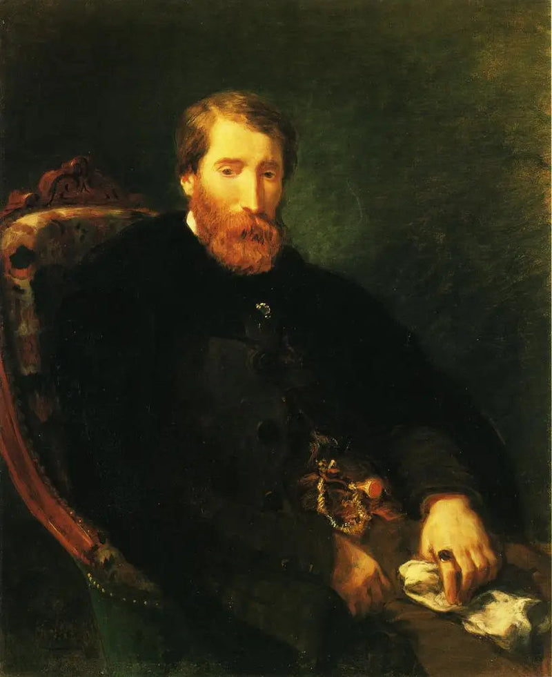 Portrett av Alfred Bruyas - Eugène Delacroix