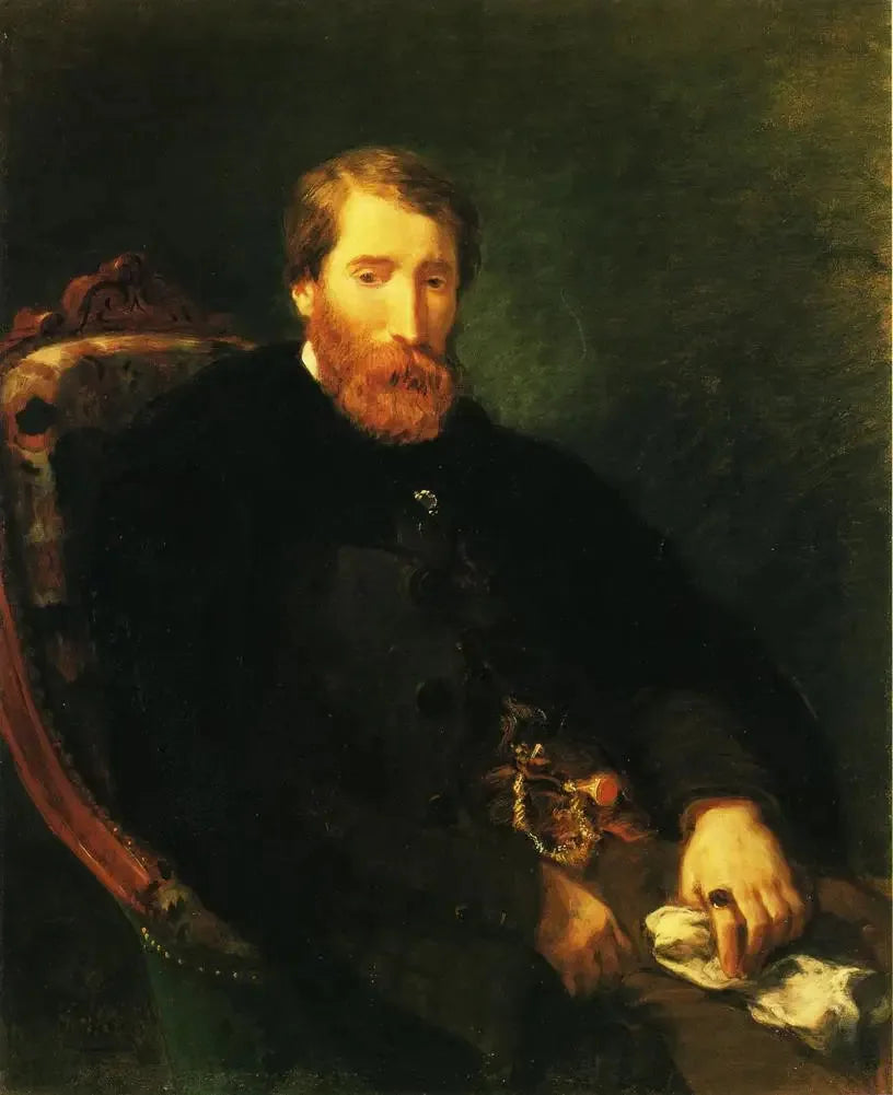 Portrett av Alfred Bruyas - Eugène Delacroix