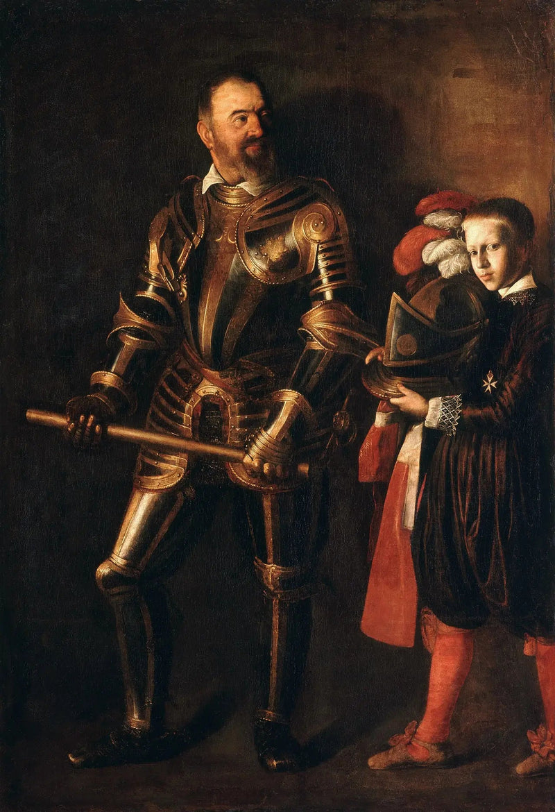 Portrett av Alof de Wignacourt - Caravaggio