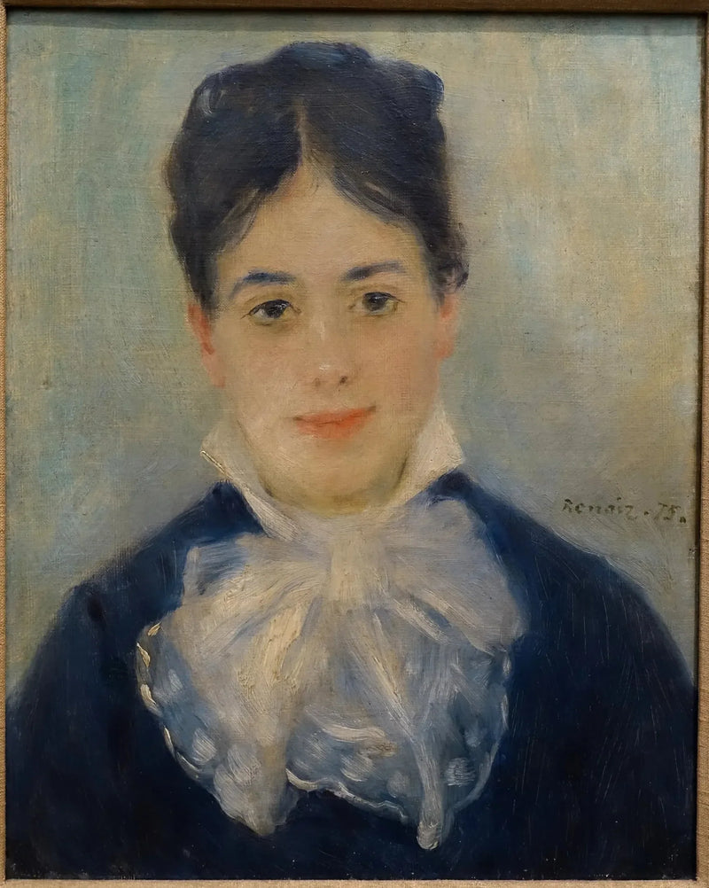 Portrett av Alphonsine Fournaise - Pierre-Auguste Renoir