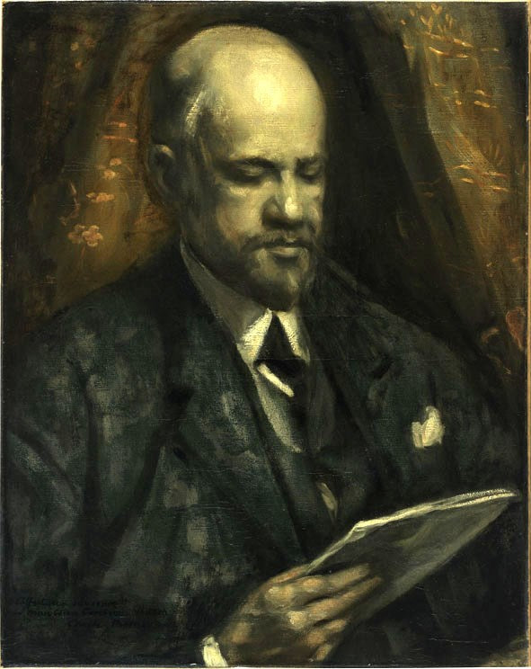 Portrett av Ambroise Vollard - Émile Bernard