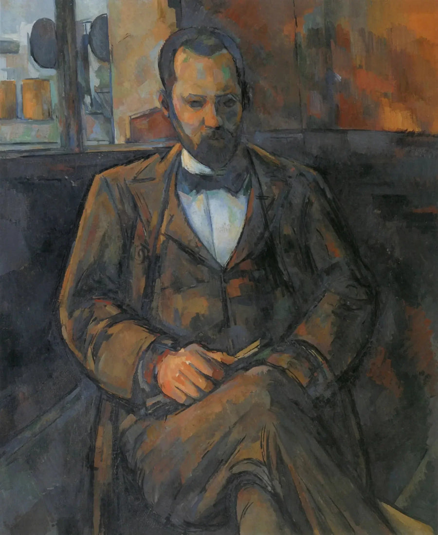 Portrett av Ambroise Vollard - Paul Cézanne