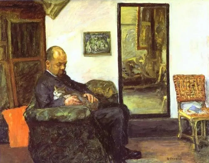 Portrett av Ambroise Vollard - Pierre Bonnard