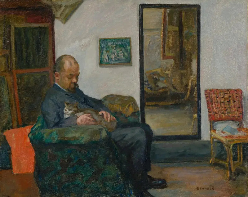 Portrett av Ambroise Vollard - Pierre Bonnard