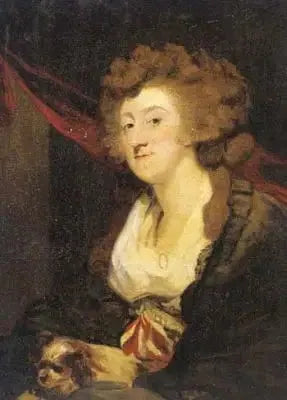 Portrett av Amelia Egerton, Lady Hume (1751-1809) - Joshua Reynolds