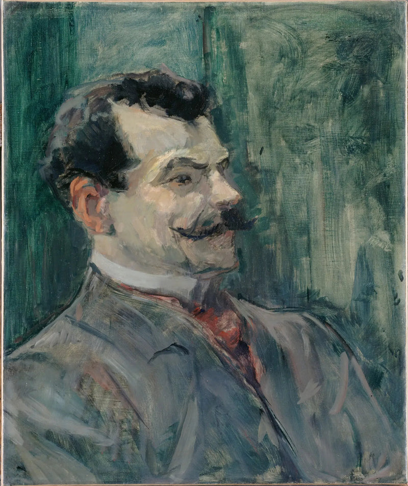 Portrett av André Rivoire - Henri de Toulouse-Lautrec