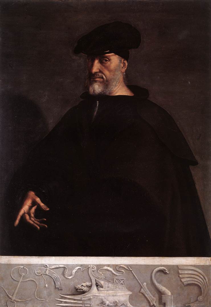 Portrett av Andrea Doria - Sebastiano del Piombo