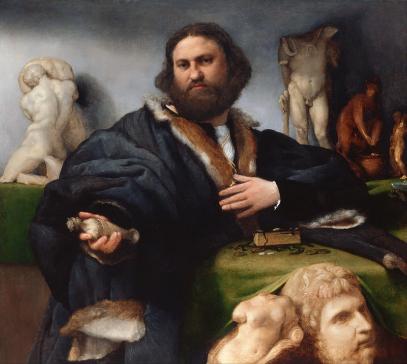 Portrett av Andrea Odoni - Lorenzo Lotto