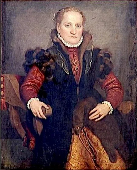 Portrett av Angelica Agliardi de Nicolinis - Giovanni Battista Moroni