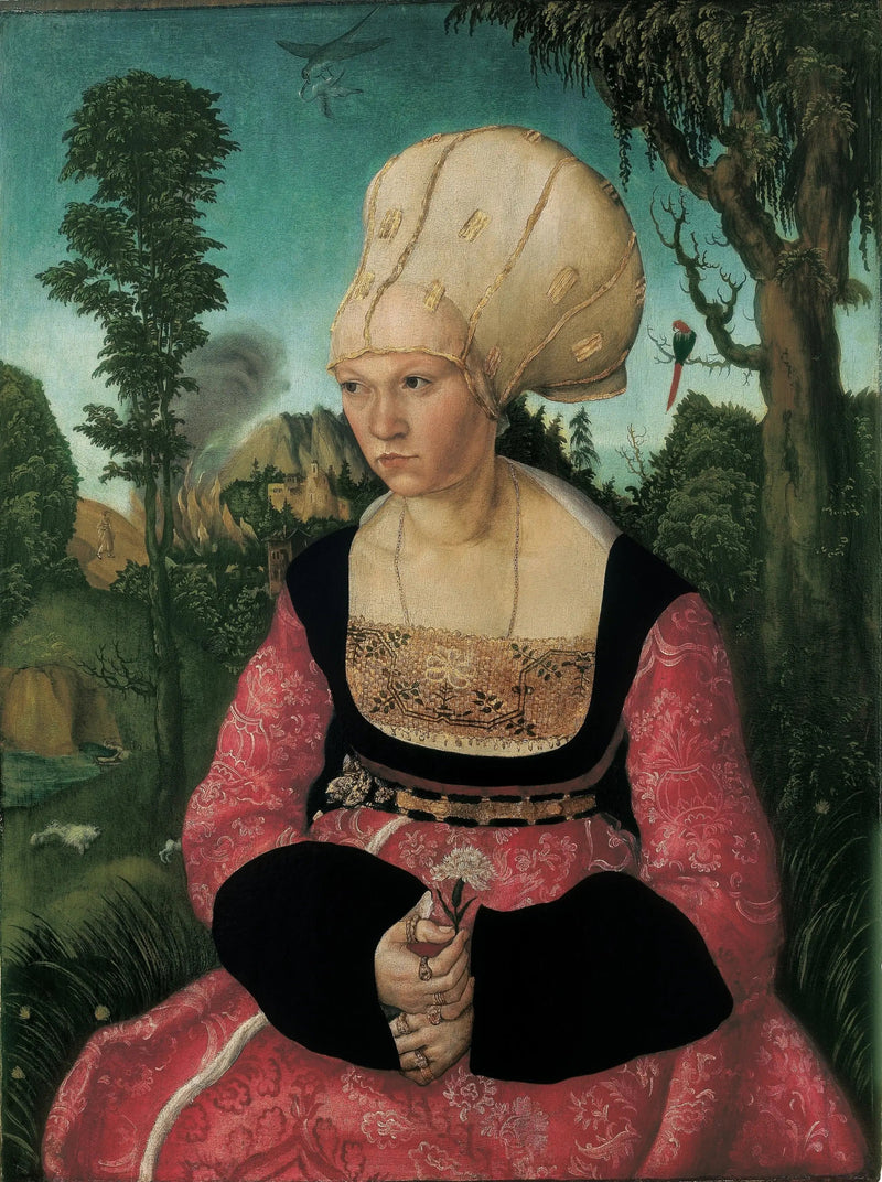 Portrett av Anna Cuspinian - Lucas Cranach den eldre