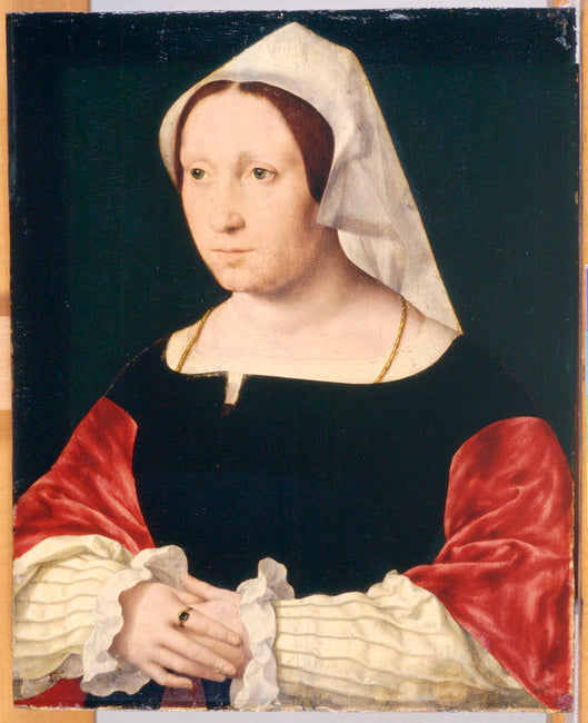 Portrett av Anna Laurensdr. van Spangen (ca. 1548) - Joos van Cleve