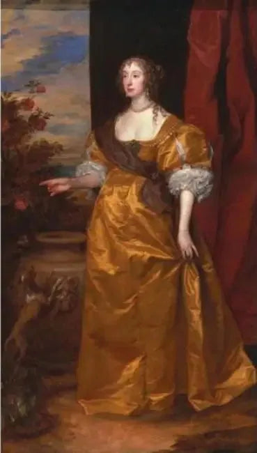 Portrett av Anne Killigrew (1607-1641), gift med George Kirke - Antoine van Dyck

Source:
Portrait d'Anne Killigrew (1607-1641), épouse de George Kirke - Antoine van Dyck