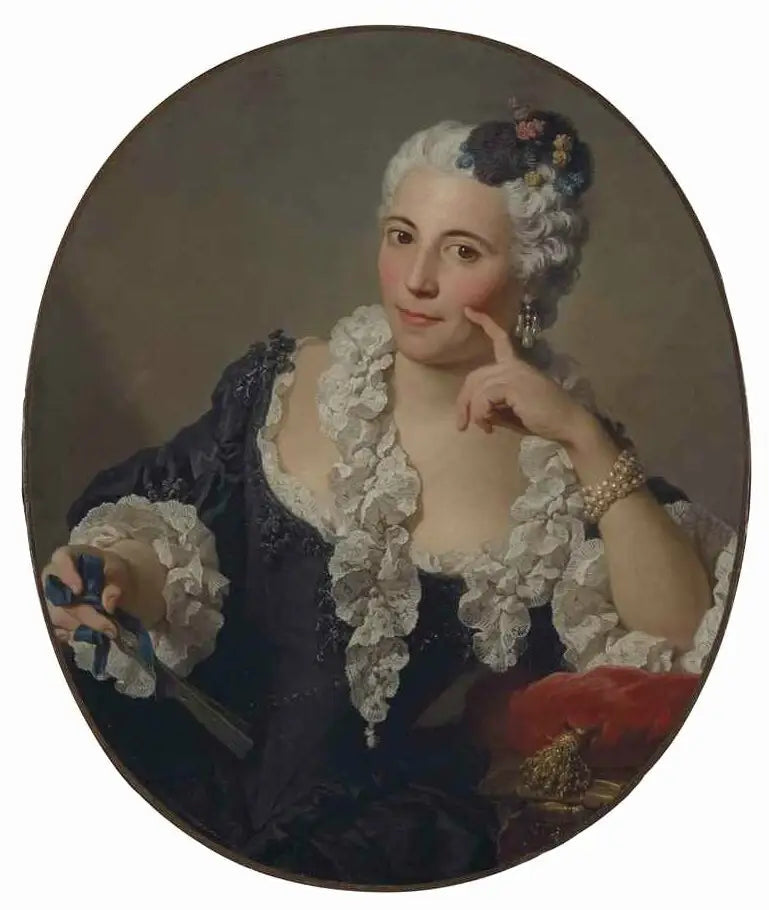 Portrett av Anne-Marie Zina Durant de Lironcourt - Pierre Subleyras