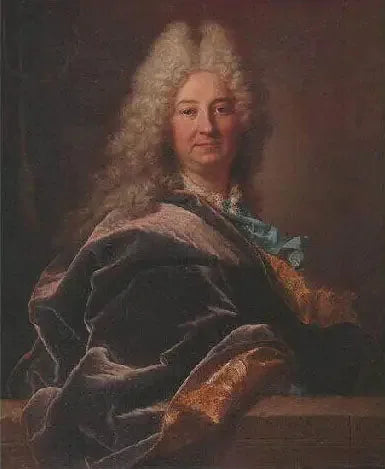 Portrett av Antoine Bernard Bouhier - Hyacinthe Rigaud