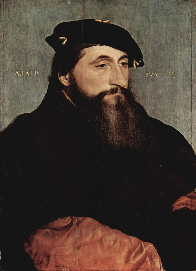 Portrett av Antoine den Vellykkede, hertug av Lorraine - Hans Holbein den Yngre