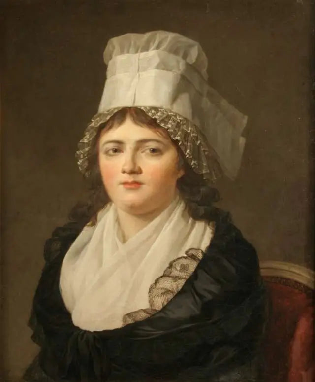 Portrett av Antoinette Gabrielle Danton - Jacques-Louis David