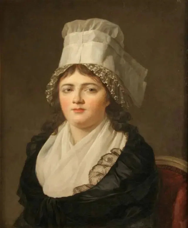 Portrett av Antoinette Gabrielle Danton - Jacques-Louis David