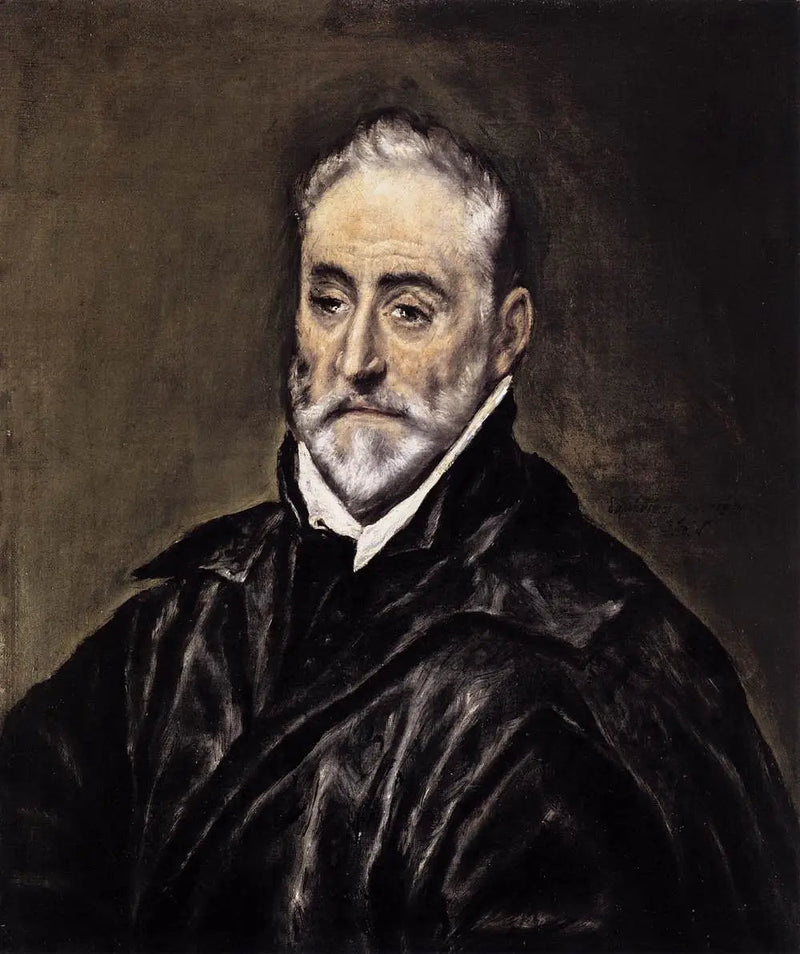 Portrett av Antonio de Covarrubias y Leiva - El Greco