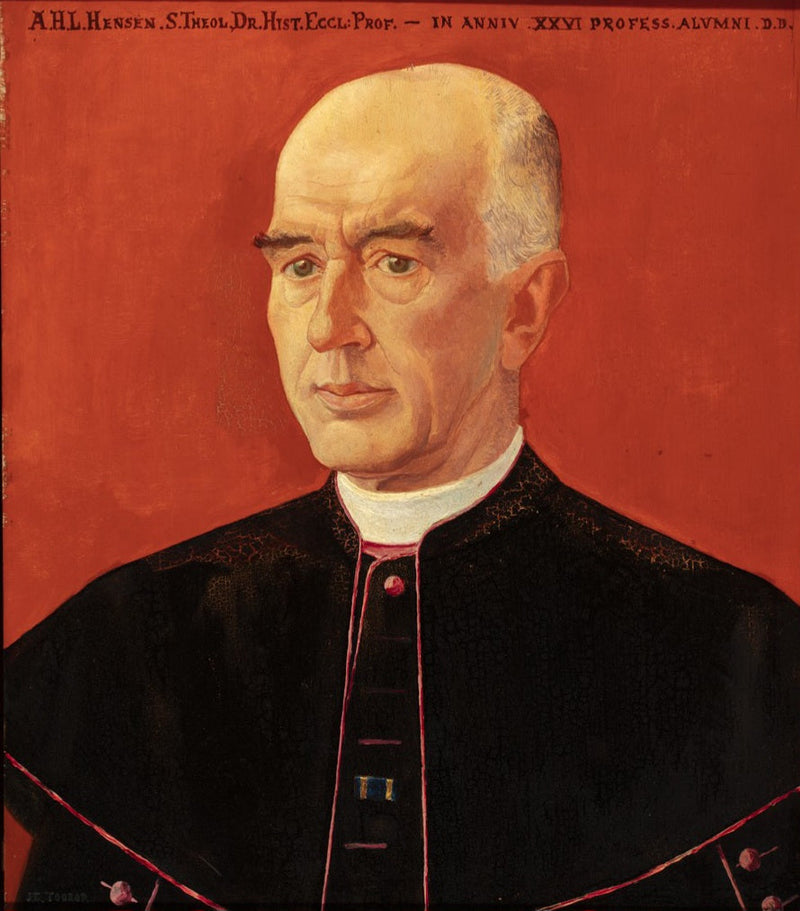 Portrett av Antonius Hubertus Leonardus Hensen (1854-1932) - Jan Toorop