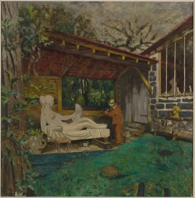 Portrett av Aristide Maillol - Édouard Vuillard