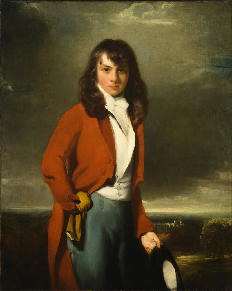 Portrett av Arthur Atherley som student ved Eton - Thomas Lawrence
