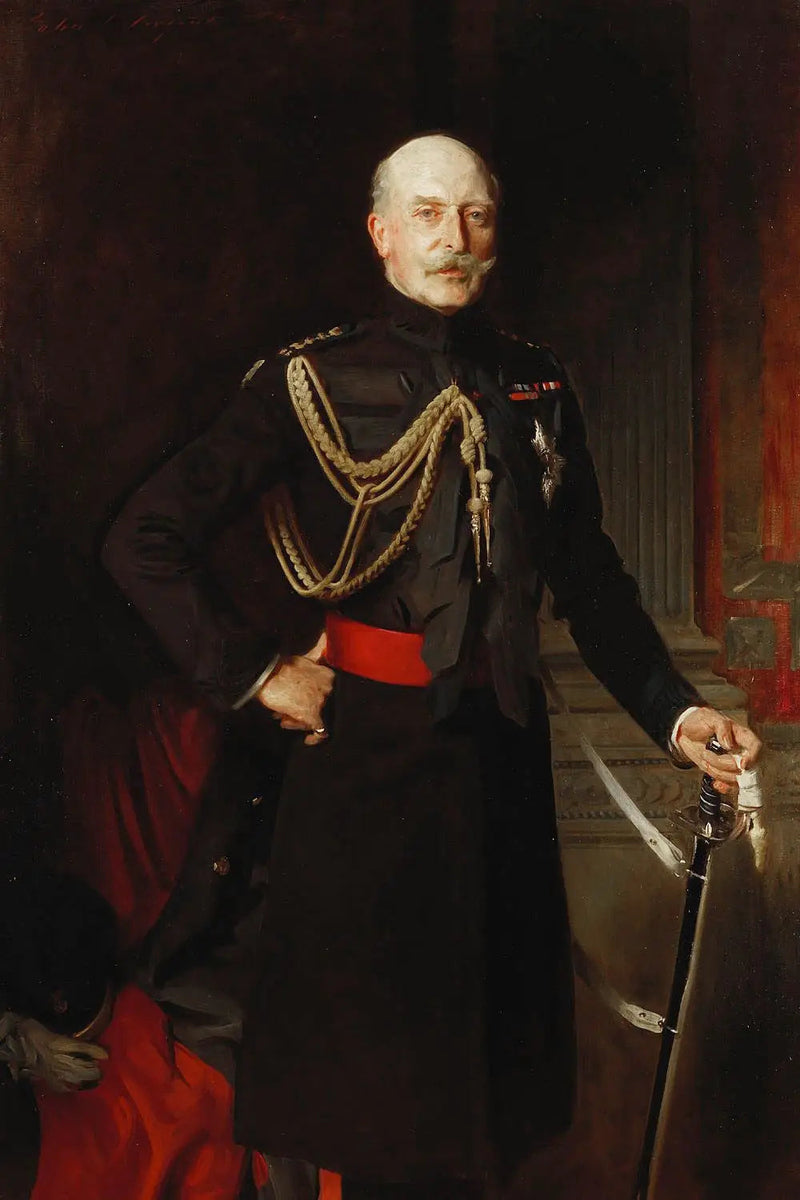 Portrett av Arthur, hertug av Connaught - John Singer Sargent