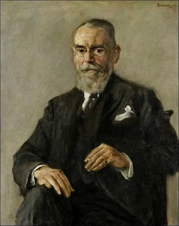 Portrett av Auguste Batschari - Max Liebermann
