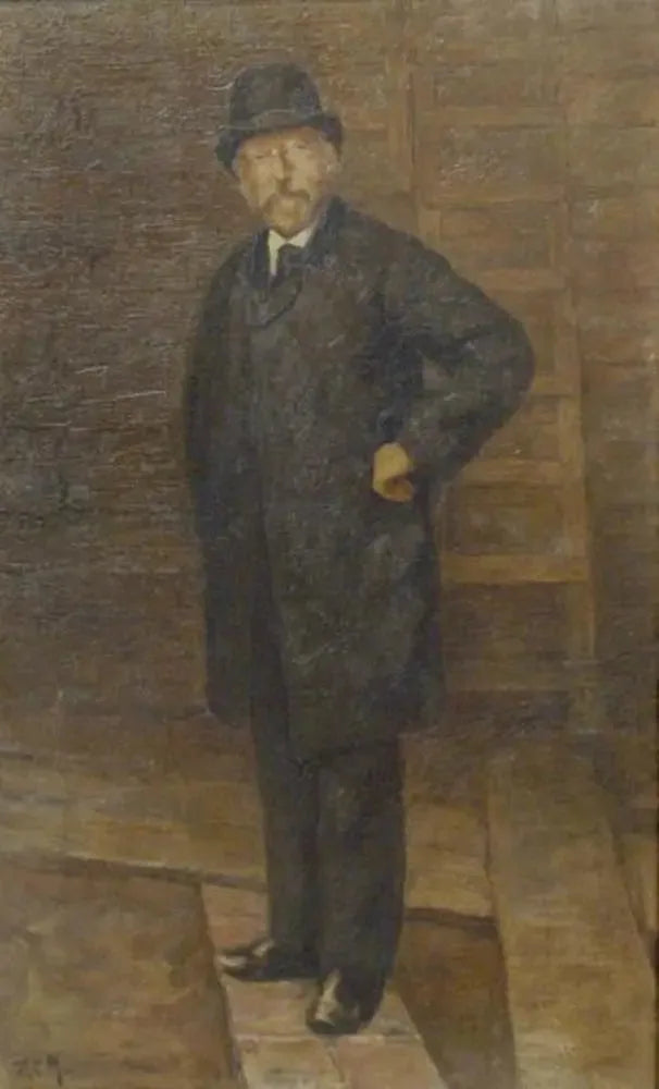 Portrett av Egbert Kuipers (1828-1892) - Piet Mondrian