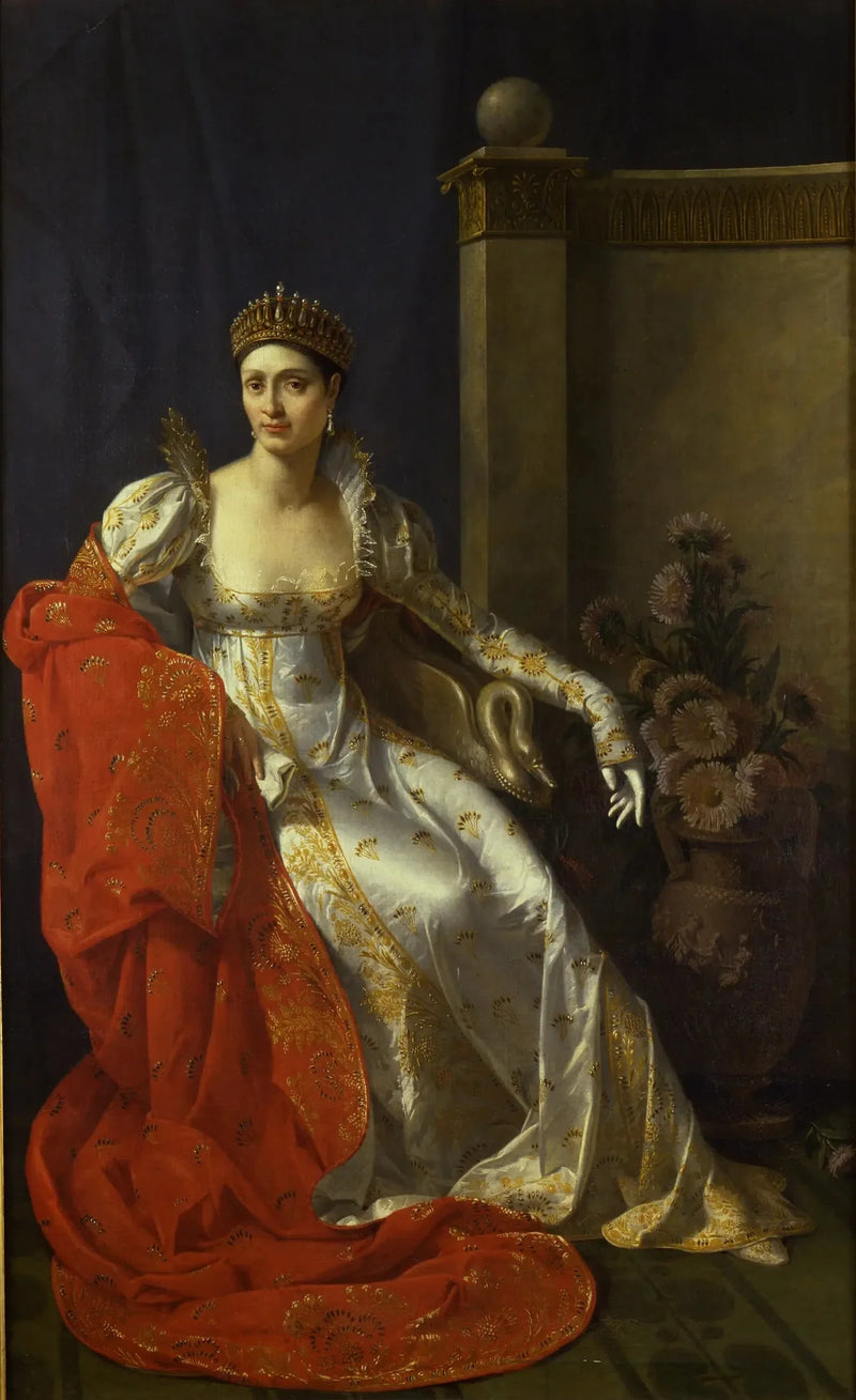 Portrett av Élisa Bonaparte, storhertuginne av Toscana - Marie-Guillemine Benoist