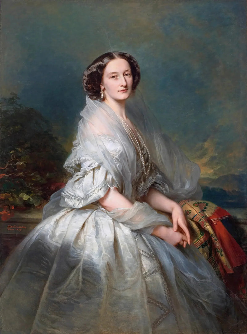 Portrett av Eliza Franciszka Krasińska født Branicka. - Franz Xaver Winterhalter

Source:
Portrait d'Eliza Franciszka Krasińska née Branicka. - Franz Xaver Winterhalter