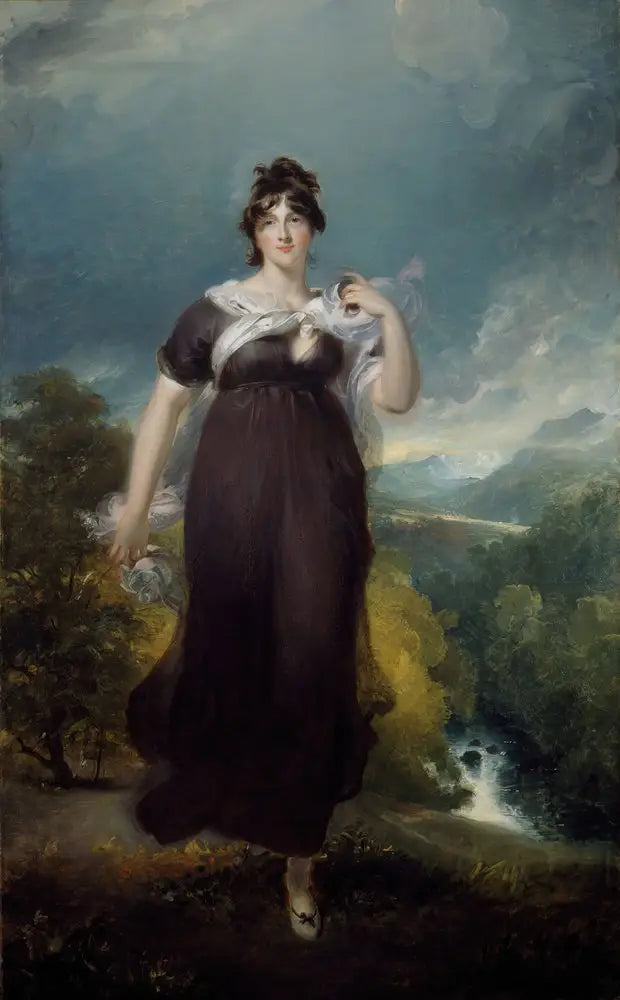 Portrett av Elizabeth, marchioness av Conyngham - Thomas Lawrence