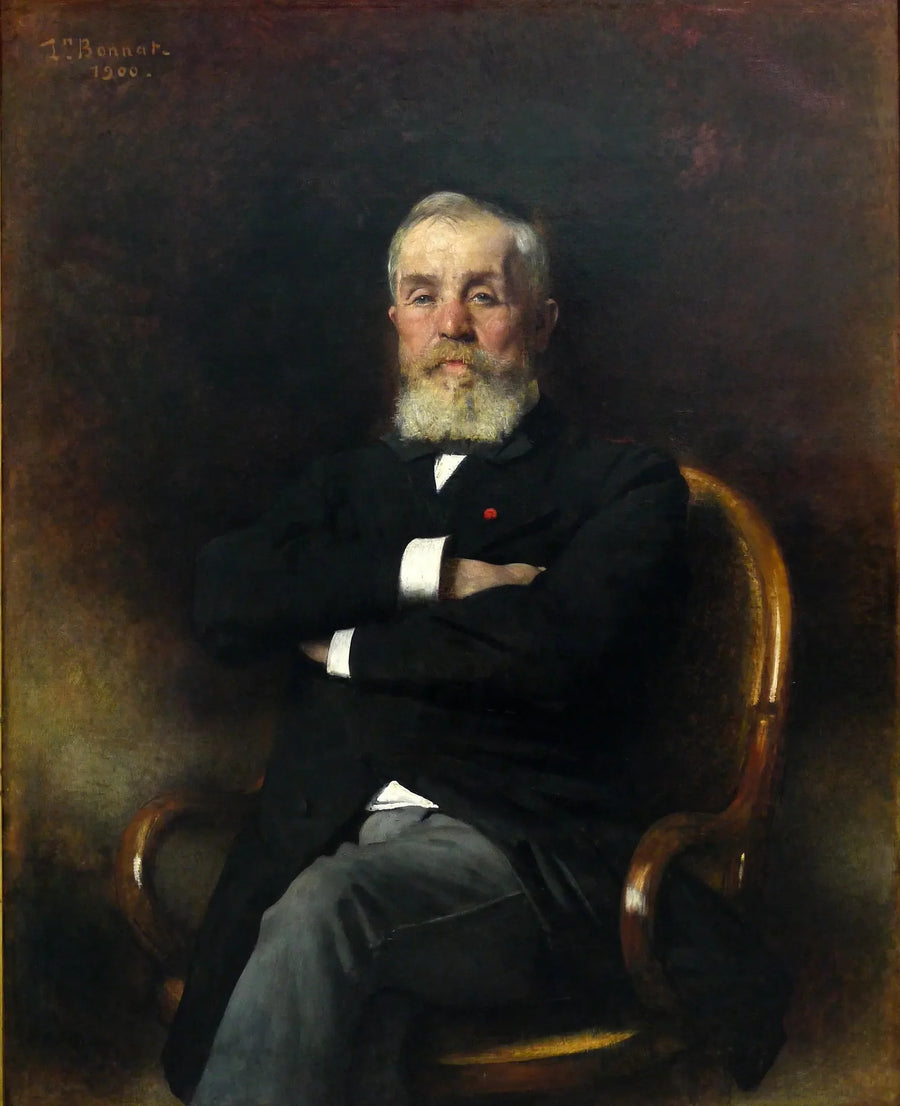 Portrett av Émile Loubet - Léon Bonnat