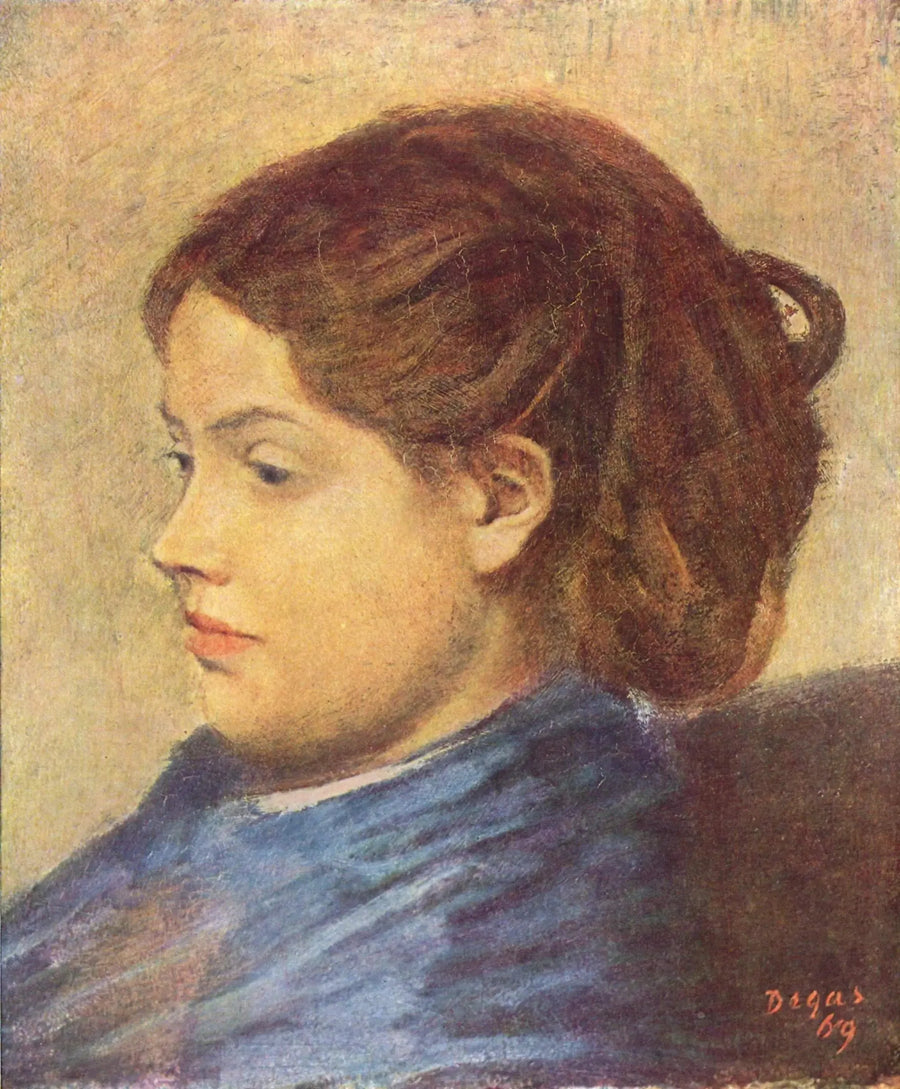 Portrett av Emma Dobigny - Edgar Degas