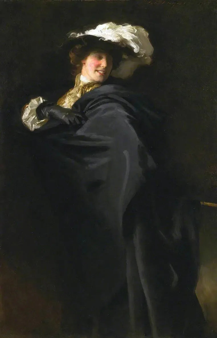 Portrett av Ena Wertheimer: Med Oppblåste Seil - John Singer Sargent