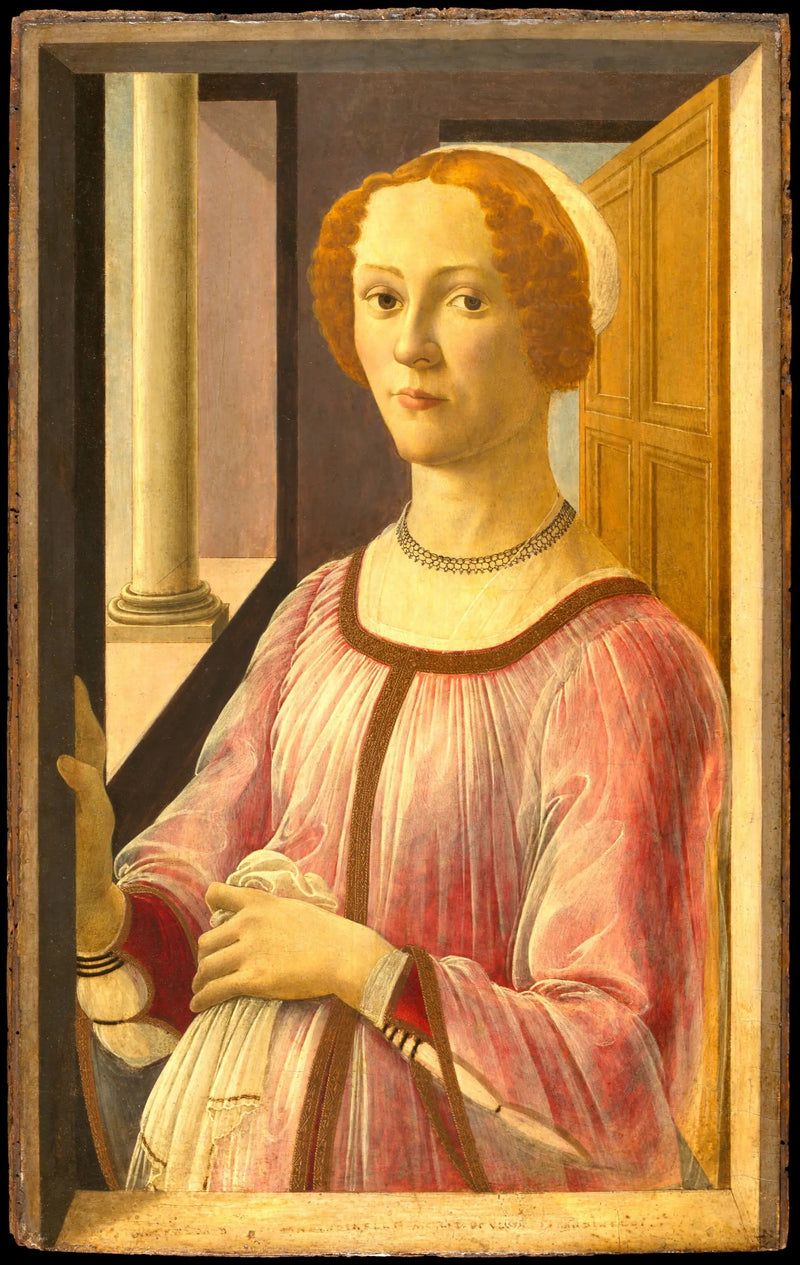 Portrett av Esmeralda Brandini - Sandro Botticelli