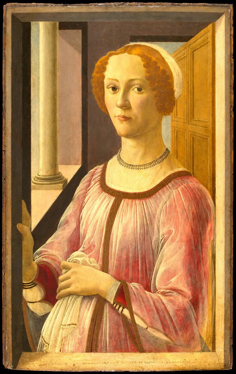 Portrett av Esmeralda Brandini - Sandro Botticelli