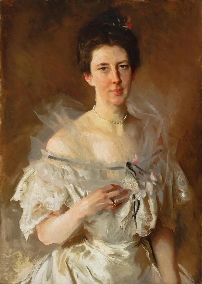 Portrett av Esther Fiske Hammond, fru Gardiner Greene Hammond - John Singer Sargent