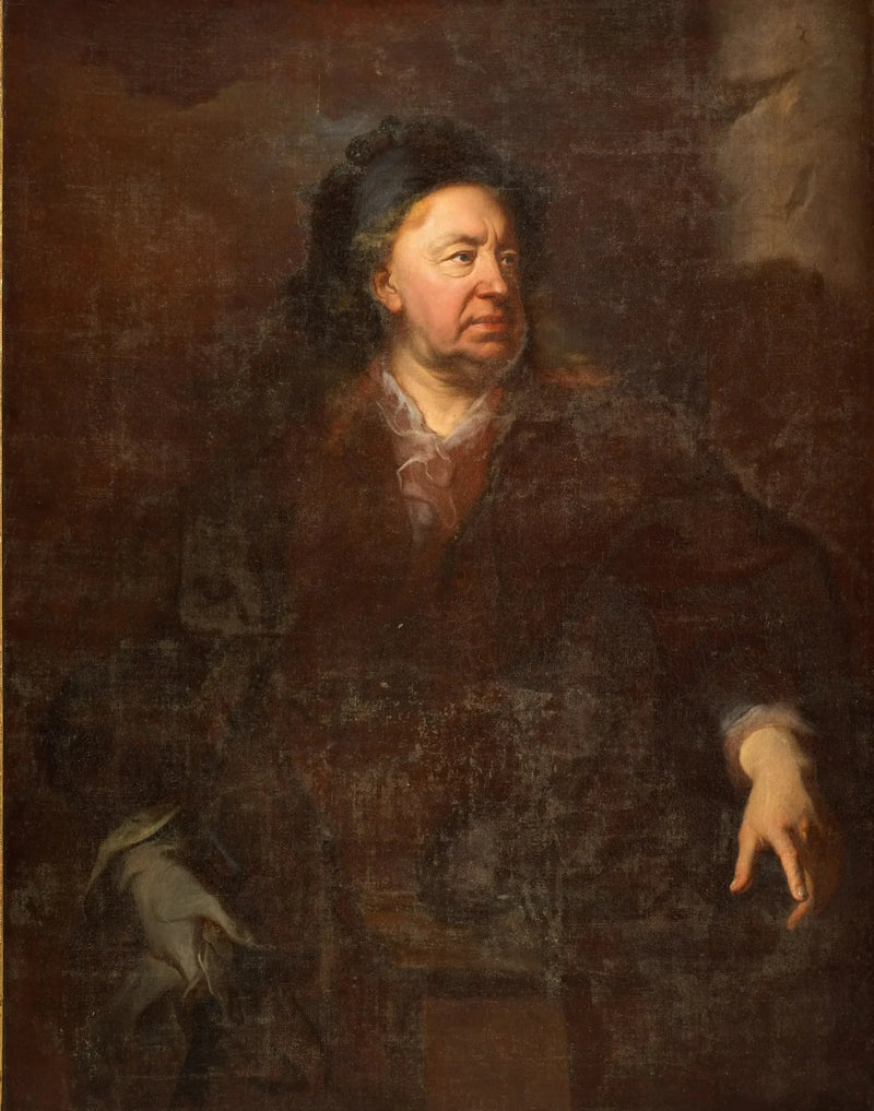 Portrett av Everhard Jabach - Hyacinthe Rigaud