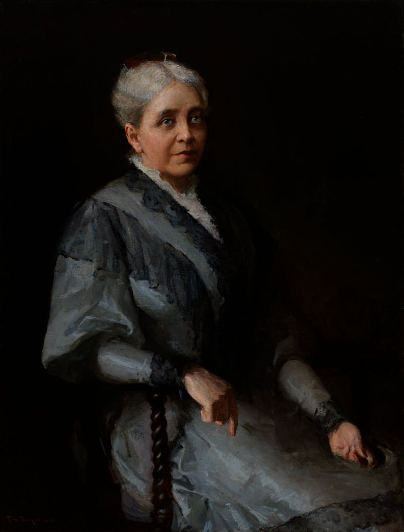 Portrett av Helen Adelia Rowe Metcalf - Frank Weston Benson