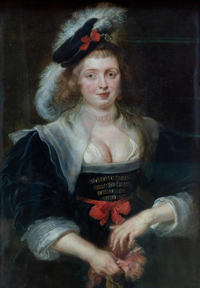 Portrett av Hélène Fourment - Peter Paul Rubens