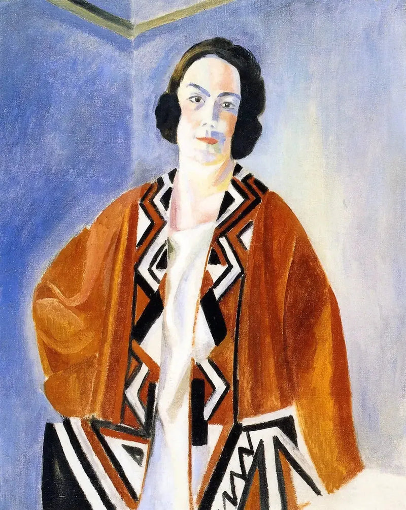 Portrett av Hélène Marre - Robert Delaunay