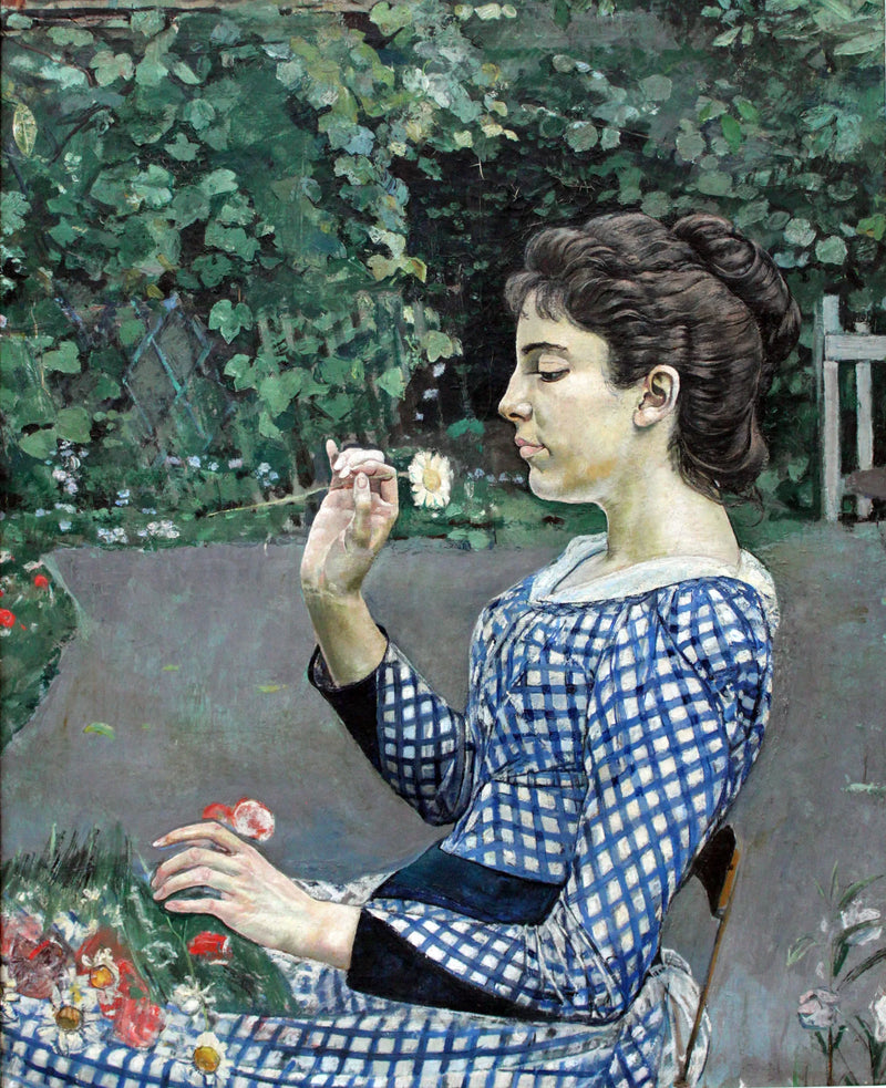 Portrett av Hélène Weiglé - Ferdinand Hodler
