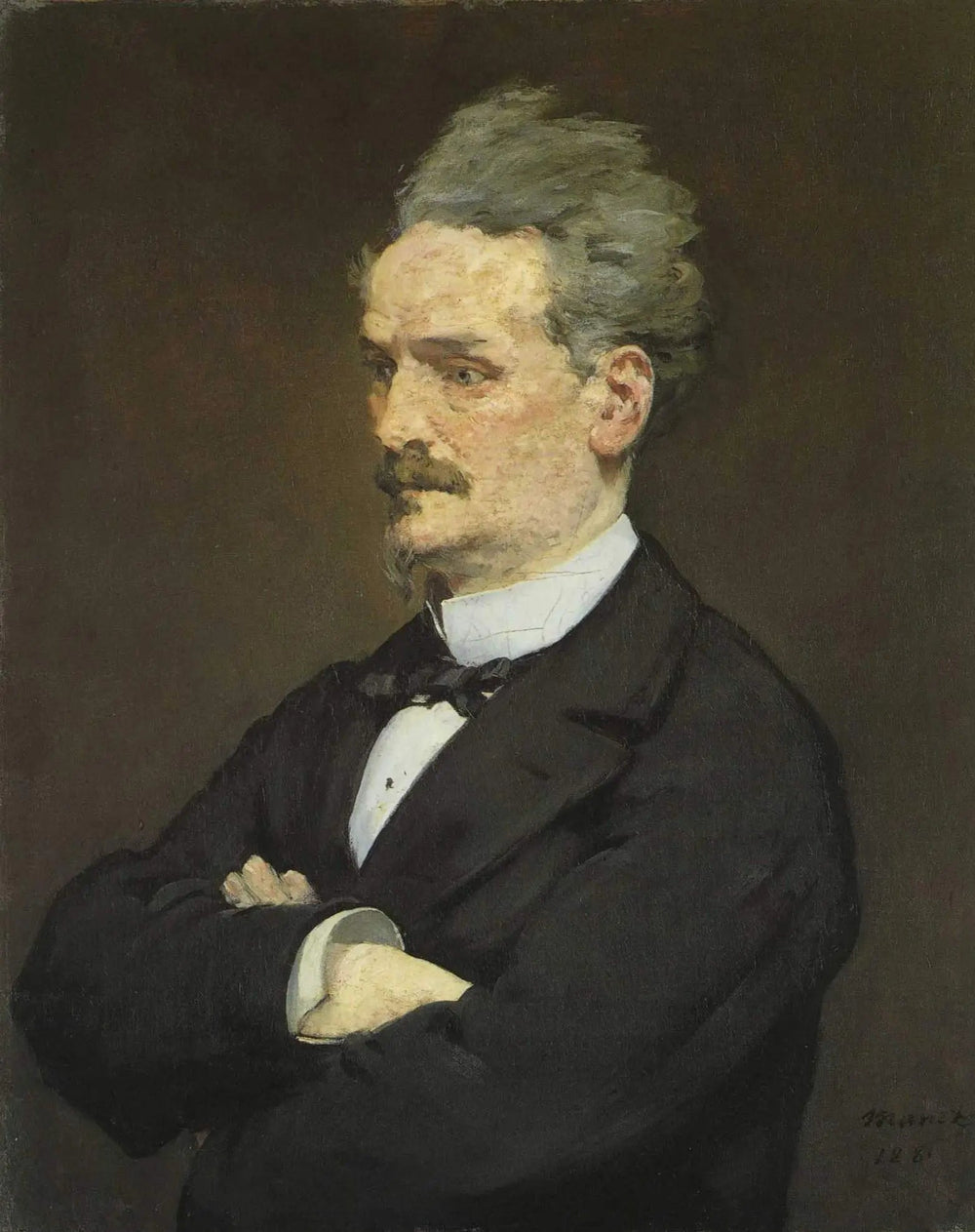 Portrait d’Henri Rochefort - Édouard Manet image 1 reproduction artisanale de tableau