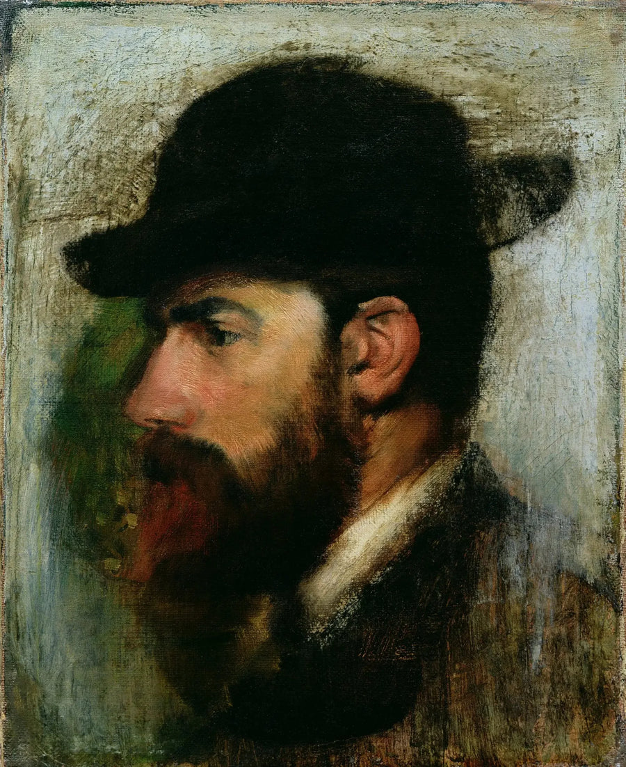 Portrett av Henri Rouart - Edgar Degas