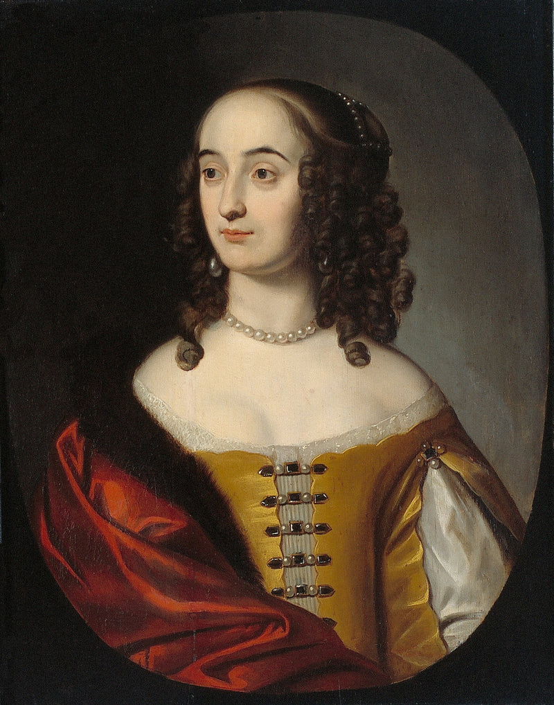 Portrett av Henriette Marie van de Palts (1626-1651) - Gerrit van Honthorst