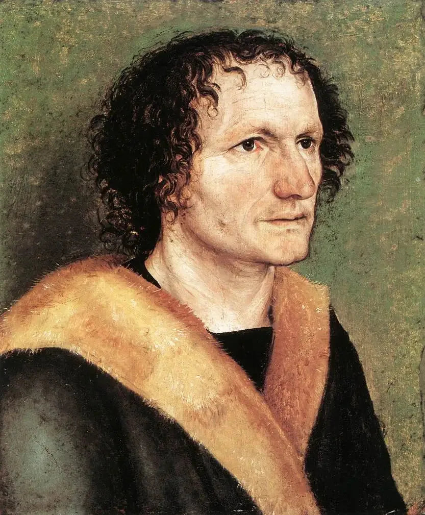 Portrett av mann - Albrecht Dürer