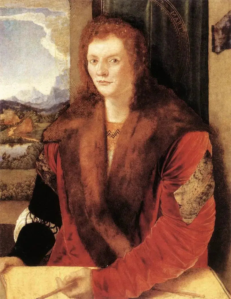 Portrett av en mann - Albrecht Dürer