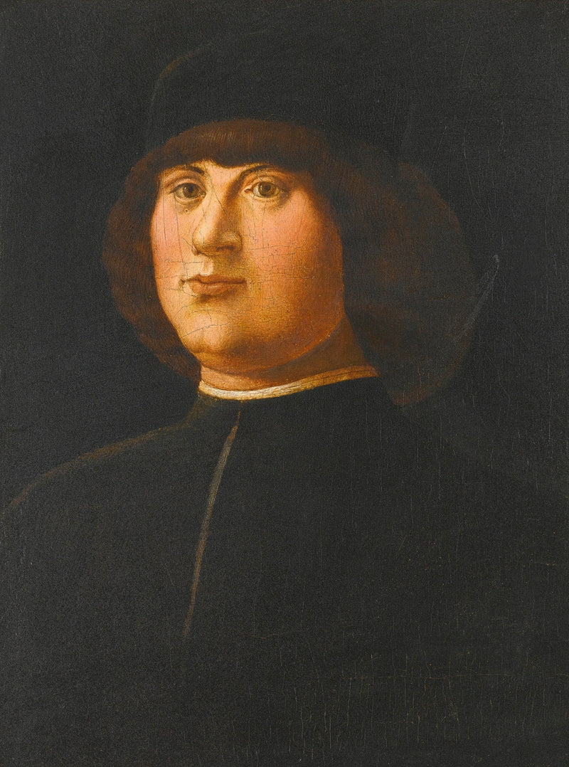 Portrett av en mann - Alvise Vivarini