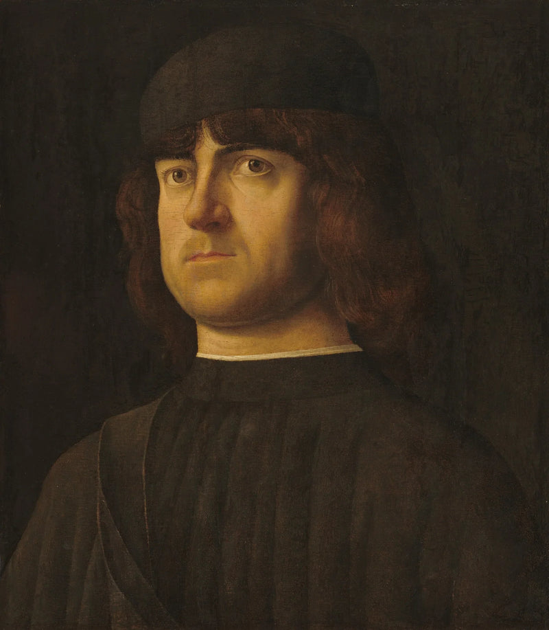 Portrett av en mann - Alvise Vivarini